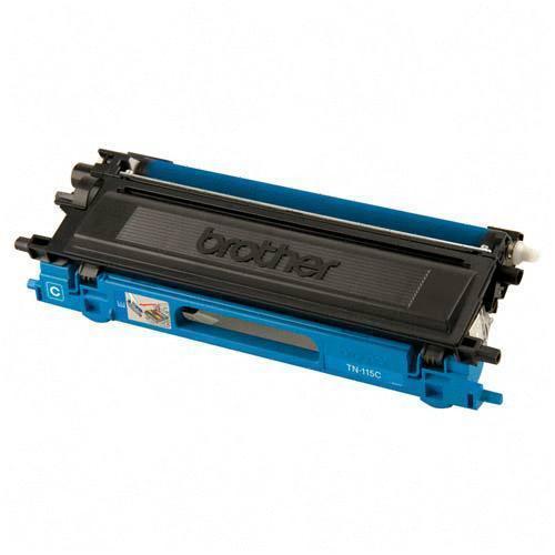 Brother TN115C TN110BK Remanufactured Cyan Color Laser Toner - Click Image to Close